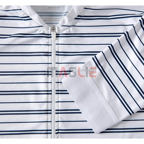 Maglia La Passione Manica Corta 2019 Stripe Bianco